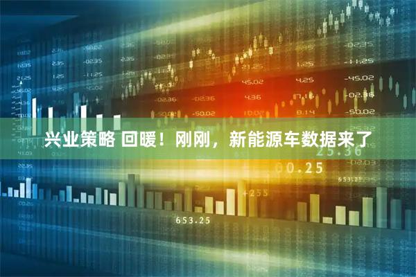 兴业策略 回暖！刚刚，新能源车数据来了